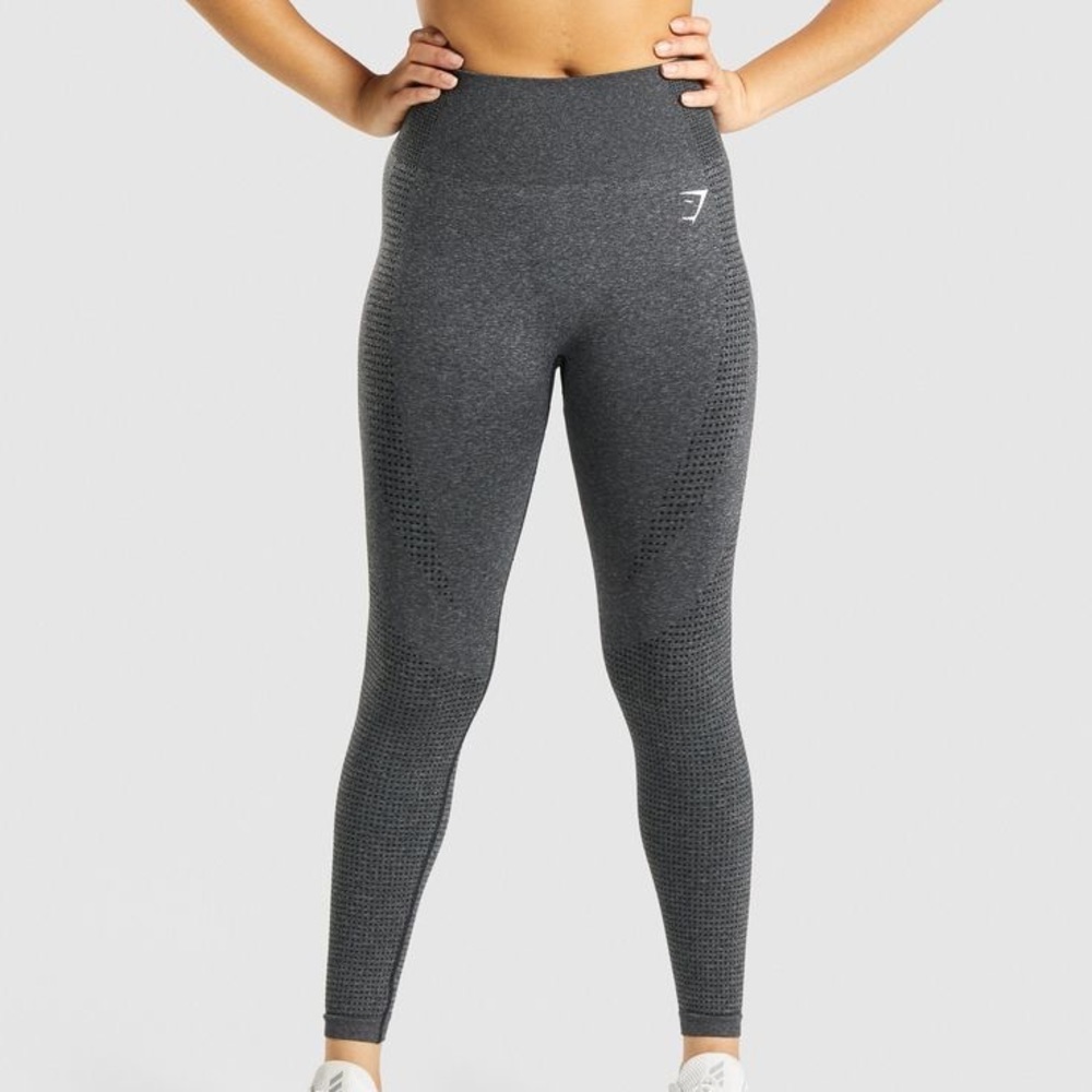 Gymshark Vital Seamless 2.0 Leggings - Charcoal Marl